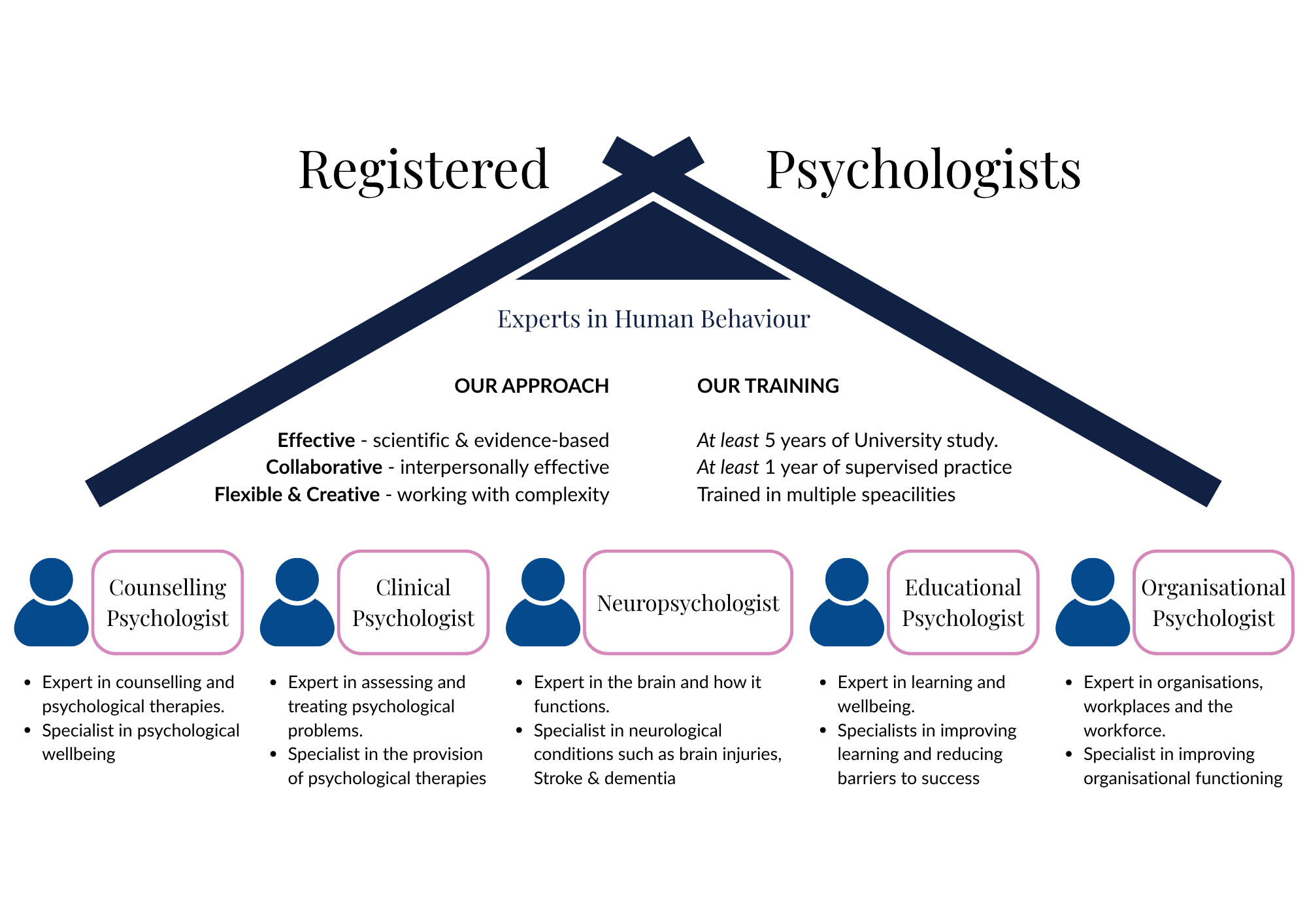 The Roles and Skills of Registered Psychologists